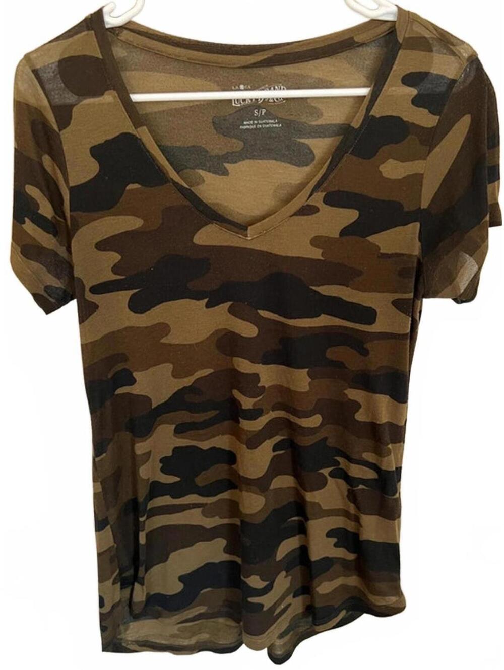 Lucky Brand bundle of 3 burnout tees 1 small, 2 medium